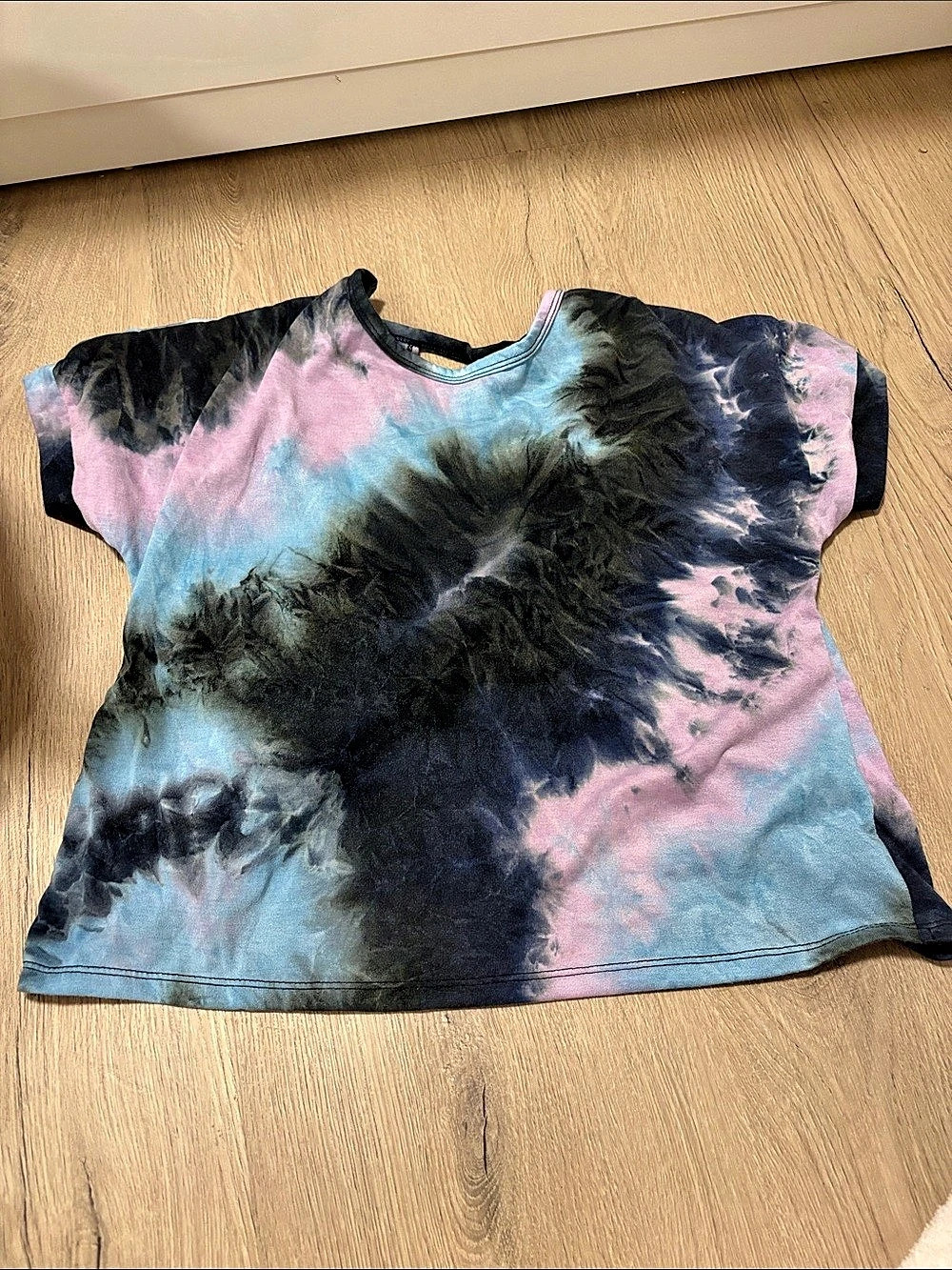 Kids Tie-Dye Short Sleeve Top